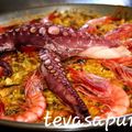 El cooksnap de Gema la gaditana cuando hizo Arroz de pulpo y gambón.
