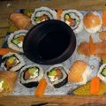 El cooksnap de Lorena Bertoni 😋 cuando hizo Sushi: rolls y nigiris.