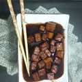 El cooksnap de Nick Lecha cuando hizo Tofu a la miel.