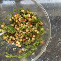 Clare Knivett's cooksnap of when they made Tabbouleh with chickpeas (not traditional).