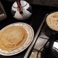 El cooksnap de Claudia Frate cuando hizo Masa para canelones integral, light y saludable (panqueques integrales).
