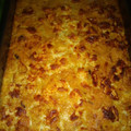 El cooksnap de Graciela cuando hizo Sopa paraguaya de sémola.