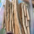 El cooksnap de Marisa Nuñez cuando hizo Grisines caseros.