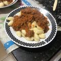El cooksnap de Alejandra Gonzalez cuando hizo Ñoquis caseros de harina😋.