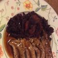 Cooksnap de Caroline Maire sur la recette Chou rouge au vin rouge et aux pommes