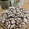 Cooksnap-ul lui Bianca Andreea atunci când a preparat Chocolate Crinkles, reteta de biscuiti americani cu ciocolata.