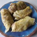 El cooksnap de Teresita Felíz cuando hizo Hojas de repollo rellenas con carne y arroz.