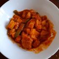 El cooksnap de Martín Jiménez Hernández cuando hizo Costillas de cerdo en adobo con 🥔 y nopales.
