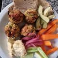 El cooksnap de vero bauvin cuando hizo Falafel horneado.