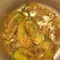 Khushi Dattani's cooksnap of when they made ભરેલાં મરચાં નું શાક (bhrela mrcha nu shak recipe in gujarati).