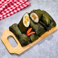 Cooksnap dari Dapur Olive untuk resep Arem-arem (Lontong isi sayuran ayam)