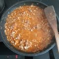 El cooksnap de cati cuando hizo Espaguetis con salsa boloñesa.