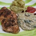 Cooksnap dari Ratna D Andargini untuk resep Salmon with Spinach Creamy Sauce