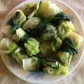 Cooksnap của Minh Hayes khi họ làm theo món Canh bắp cải cuộn thịt bằm lòi ruột lòi phèo :))
