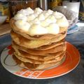 El cooksnap de Laura Acevedo cuando hizo Torta rogel casera.