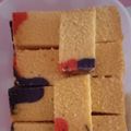 Cooksnap Tulip Biru semasa beliau membuat Kek Oren Moist.