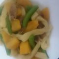 何佳晏 的 【手工蕃薯烏龍麵】 cooksnap