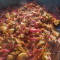 El cooksnap de Brandina Lira cuando hizo Pollo teriyaki (mi versión).