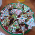 El cooksnap de Andrea Cárcamo cuando hizo Galletas de Navidad.