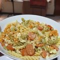 Cooksnap dari dapoerbunda untuk resep Fusilli Carbonara Chicken