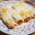 El cooksnap de Rubén cuando hizo Canelones de Merluza y Langostinos.