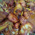 Cooksnap Syarina Yana semasa beliau membuat Ayam masak sambal.