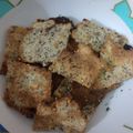 El cooksnap de Paula Sanandrez cuando hizo Keto - Crackers snack de queso.