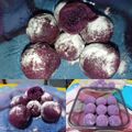 Cooksnap dari IJ Queen untuk resep Bola bola ubi ungu kopong