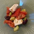 Leonella's cooksnap of when they made 🍅🥒 Bauernsalat 🧅🥖.