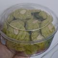 Cooksnap dari Oktaviana Ciuriajaya untuk resep Green tea white chocolate cookies