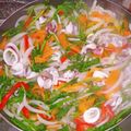 Cooksnap của Thu Mèo khi họ làm theo món Mực xào cần tỏi tây