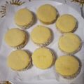 El cooksnap de Stella Navas cuando hizo Alfajores de maicena rellenos de crema bariloche.