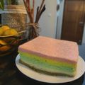 Cooksnap dari Finatrie Yolanda untuk resep Rainbow Cake Kukus Ny. Liem Super Lembuuut