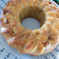 El cooksnap de Macarena Pinilla cuando hizo Queque de manzana 🍏 canela y caramelo.