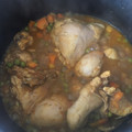 El cooksnap de Lucia Larrea cuando hizo Estofado de pollo.