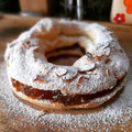 El cooksnap de Toni Martín cuando hizo Paris-brest de crema de nueces y toffee.
