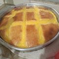 El cooksnap de Florencia Minkevich cuando hizo Torta matera.