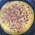 El cooksnap de Pirulina cuando hizo Tortilla española con chorizo.