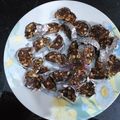 Easy Cooking with Umber Tahira's cooksnap of when they made (Khajoor ki mithai) Dates candies #EidKePakwaan.