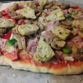 El cooksnap de Pilar Marsil cuando hizo Masa para pizzas.