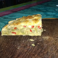 El cooksnap de María Luz Castellanos cuando hizo Tarta de Alcauciles.