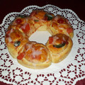 El cooksnap de juani Gernika cuando hizo Roscos brioches con frutas confitadas.