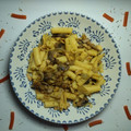 El cooksnap de Vanessa sanchis cuando hizo Macarrones de lentejas.