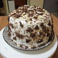 Cooksnap από 𝓢𝓹𝓲𝓻𝓲𝓭𝓸𝓾𝓵𝓪 𝓴𝓪𝓷𝓽𝔃𝓲 στη συνταγή Vegan κέικ με γλάσο από κακάο και χυμό πορτοκάλι 🍊