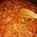 El cooksnap de FM cuando hizo Pisto de verduras y carne picada de cerdo.