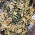 Ushma single का कुकस्नैप जब उन्होंने मूली के पत्तों की भूजी (Mooli ke patto ki bhuji recipe in Hindi) बनाया था।