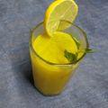 Rekha Ramchandani's cooksnap of when they made આદુ હળદર આમળા નો જ્યુસ (Ginger Turmeric Amla Juice Recipe In Gujarati).