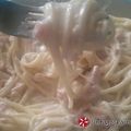 Cooksnap από marymyt στη συνταγή Μακαρόνια με κρέμα γάλακτος σε μια κατσαρόλα