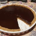 Cooksnap από xristina στη συνταγή Τάρτα σοκολάτας με περισσεύματα κουραμπιέ