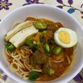 Cooksnap Inaz Sa’ad semasa beliau membuat Mee Rebus Tulang.
